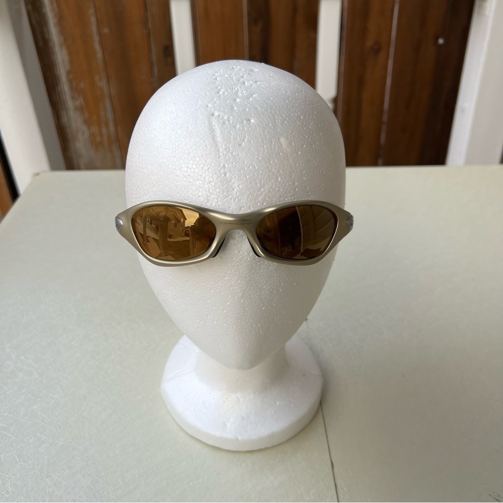 Vintage Oakley Gold Glasses Polarized Sunglasses Made in USA